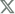 X