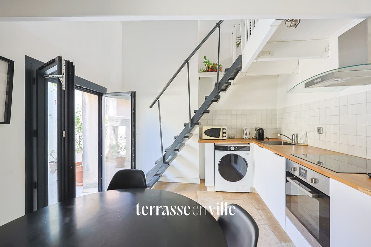 EXCLUSIVITE - VIEUX-PORT / HÔTEL DE VILLE - DERNIER ETAGE - T2 - 55m2 - TERRASSE - 290 000€ - 5