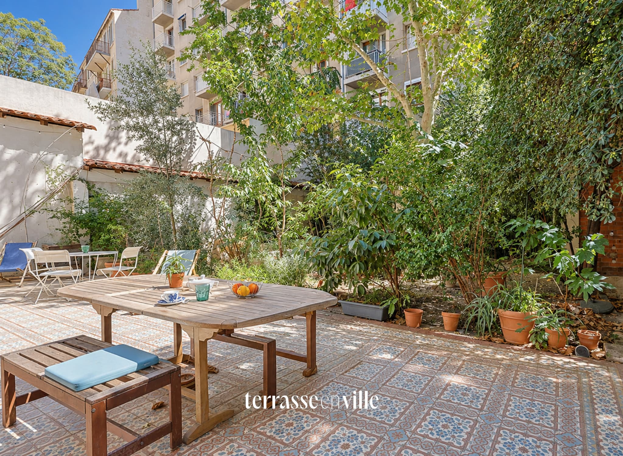 EXCLUSIVITÉ - CINQ AVENUES / LONGCHAMP - DUPLEX T6 - JARDIN - 1 350 000 EUROS - 2