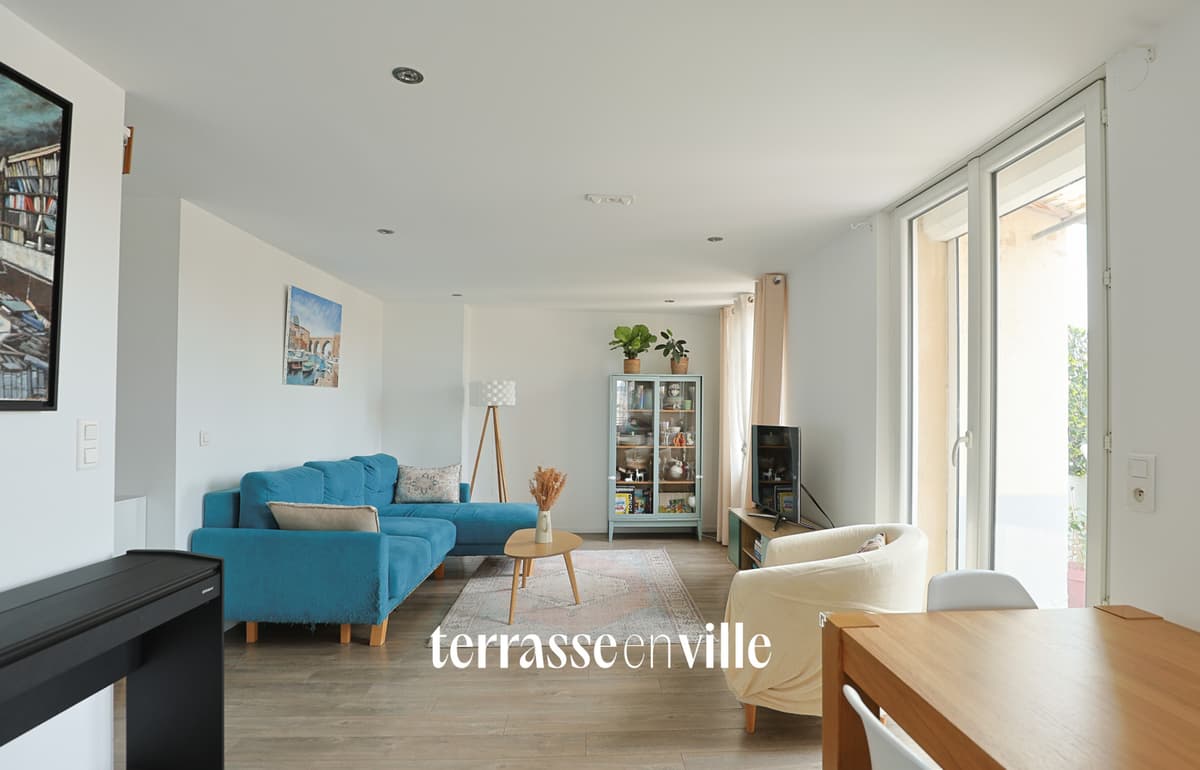PONT DE VIVAUX / SAINTE-MARGUERITE APPARTEMENT T3 DERNIER ÉTAGE 68 m2 TERRASSES 70 m2 259 000 € - 3