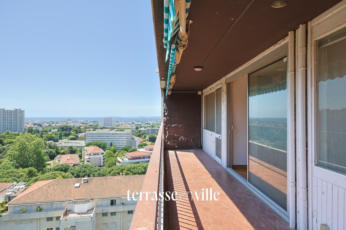MAZARGUES - T4 - 111M2 - TERRASSE - VUE - GARAGE - 320 000€