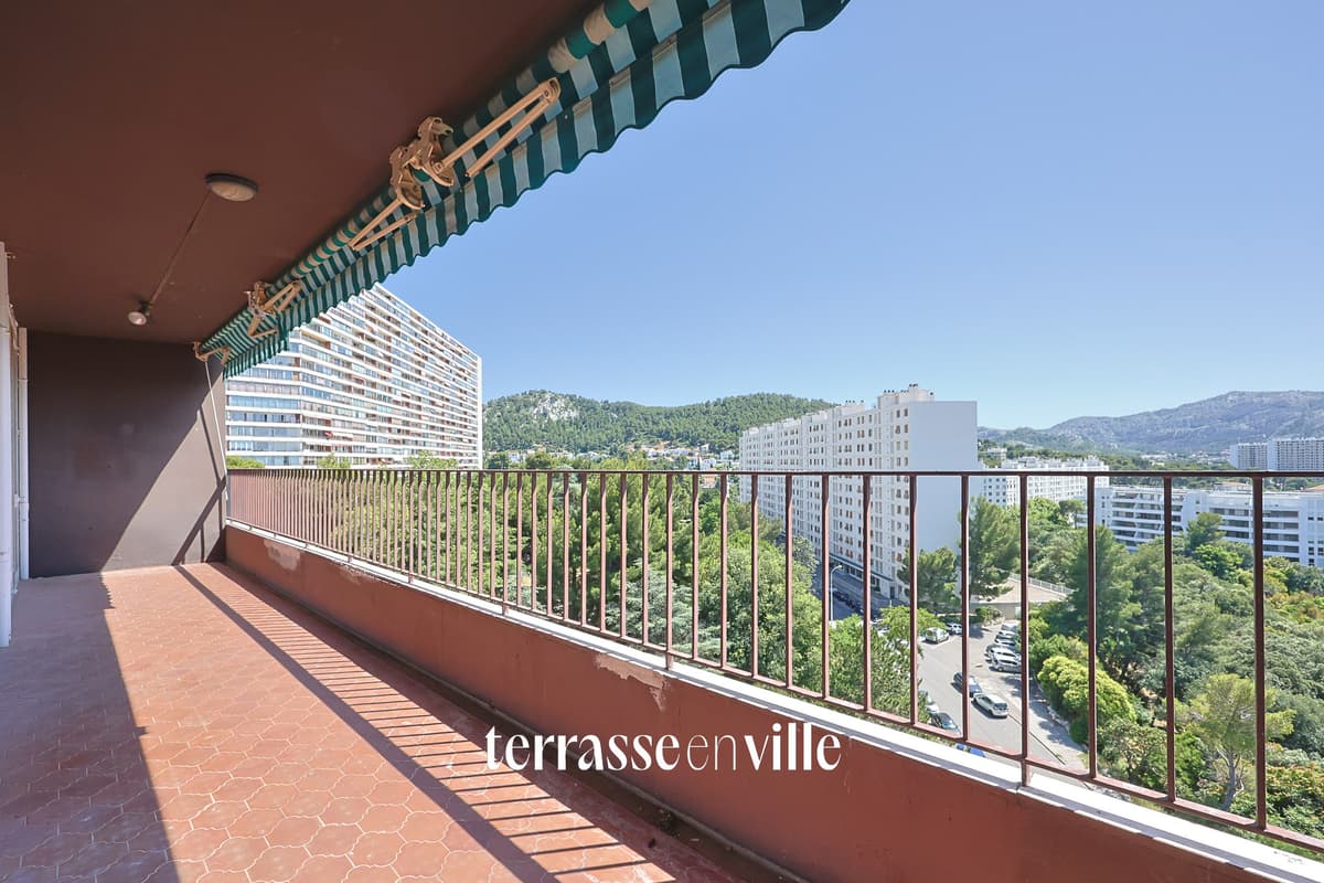 MAZARGUES - T4 - 111M2 - TERRASSE - VUE - GARAGE - 320 000€ - 2