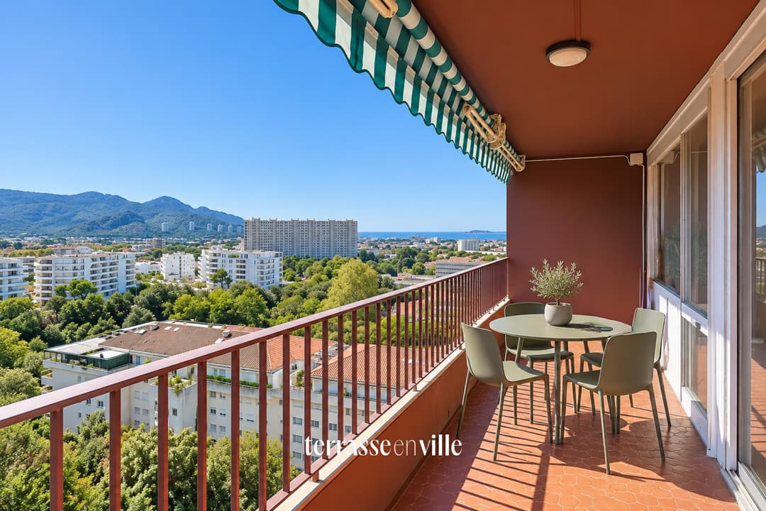 MAZARGUES - T4 - 111M2 - TERRASSE - VUE - GARAGE EN SUS - 299 000€