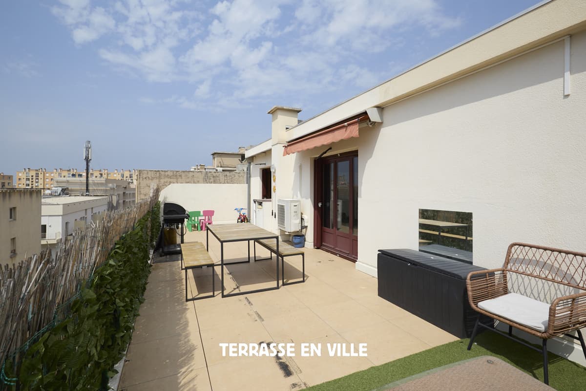 EXCLUSIVITE - MALPASSE 13013 - APPARTEMENT T4 - 76M2 - TERRASSE 39M2 - DERNIER ETAGE - 199 000€ - 2