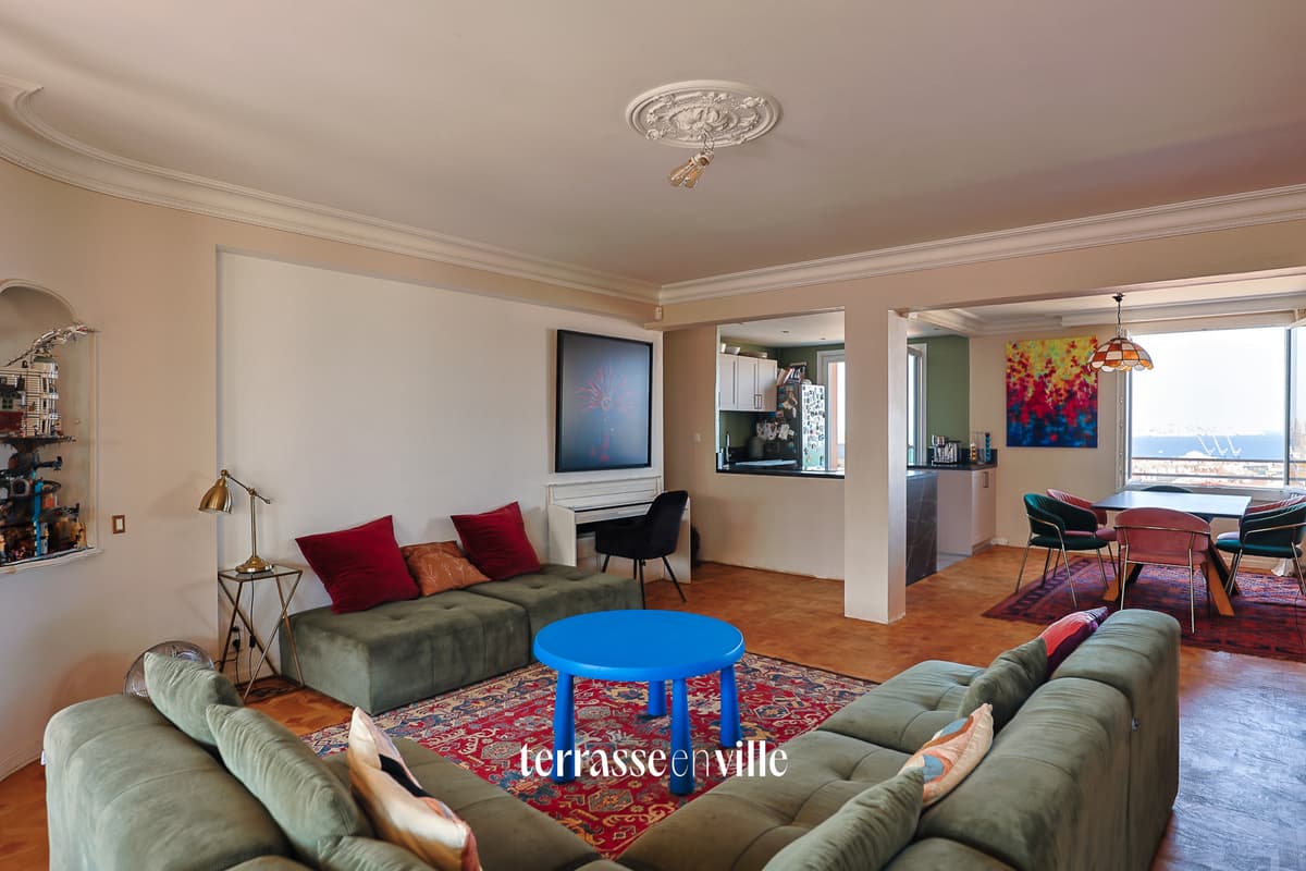 EXCLUSIVITE - LA JOLIETTE - T5 112m2 - TERRASSE - BALCON VUE MER PANORAMIQUE - DOUBLE BOX - 498 000€ - 5