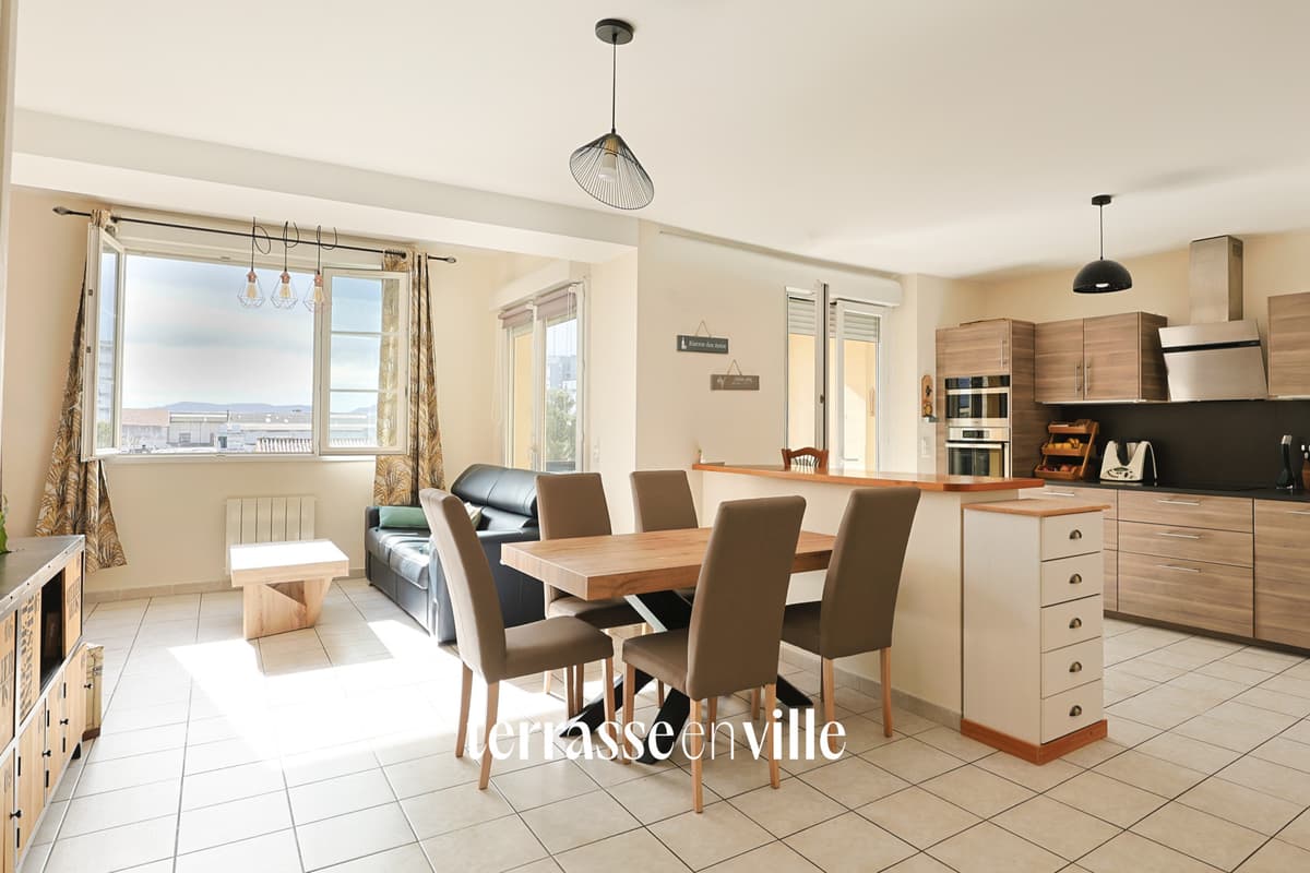 SOUS OFFRE - EXCLUSIVITE - ST BARNABE - 13012 - APPARTEMENT T3 - 78 M2 - TERRASSE - PARKINGS - 315 000€ - 1