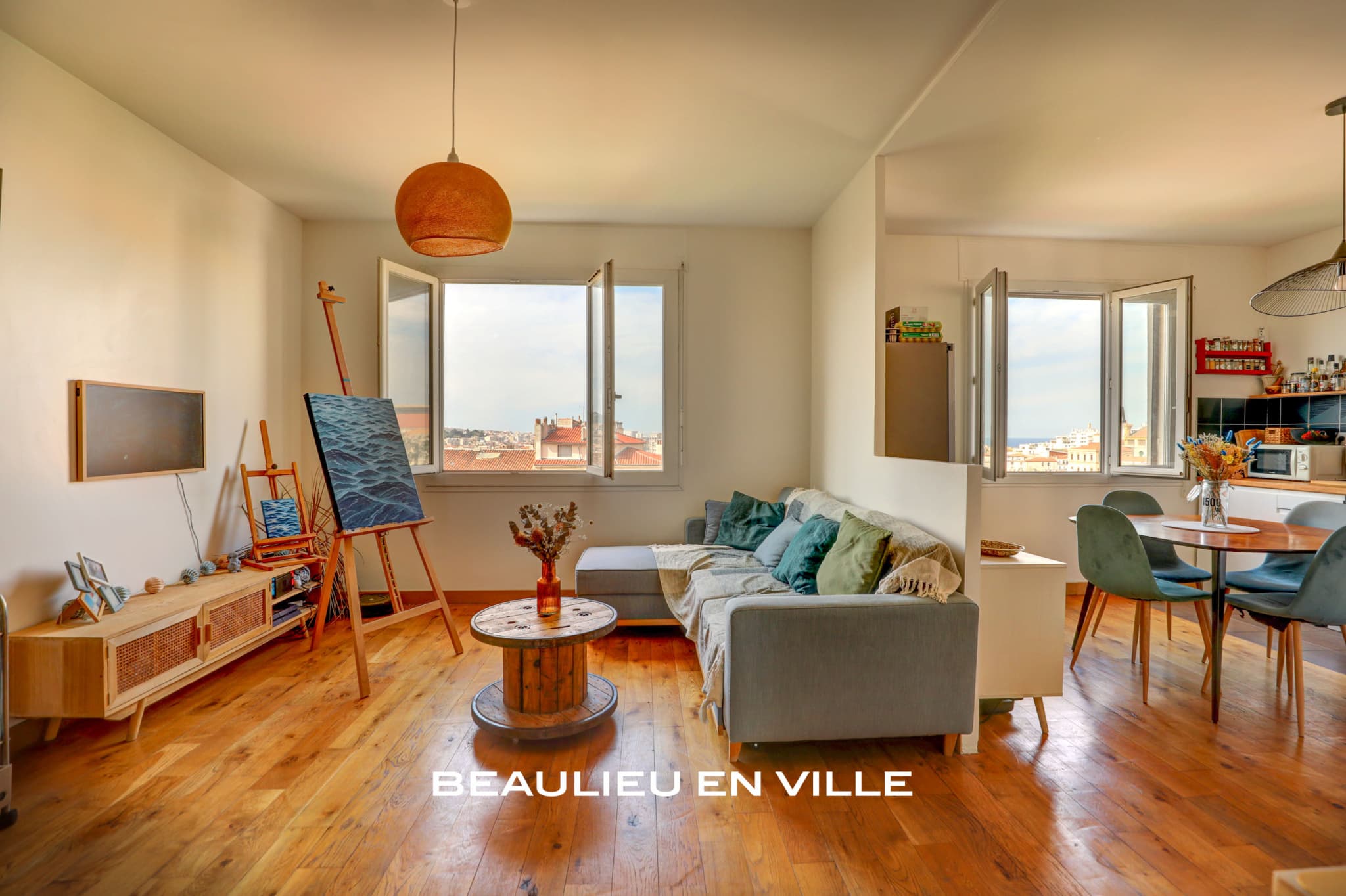 EXCLUSIVITÉ - SAINT CHARLES - T3 - TERRASSE - VUE MER - 295 000 EUROS - 5