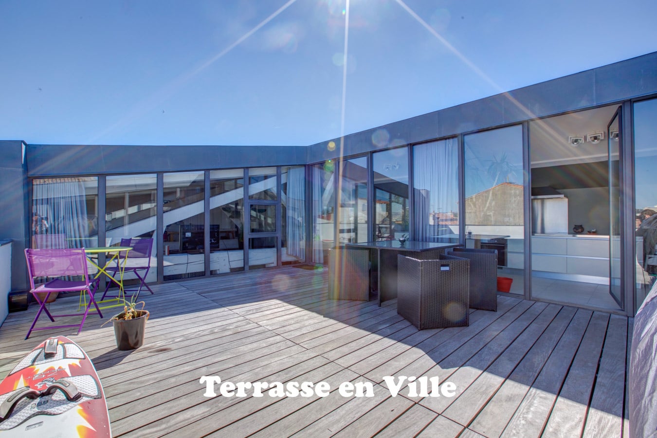 Mazargues, Loft T3 120m2, Terrasse , Parking - 1900€