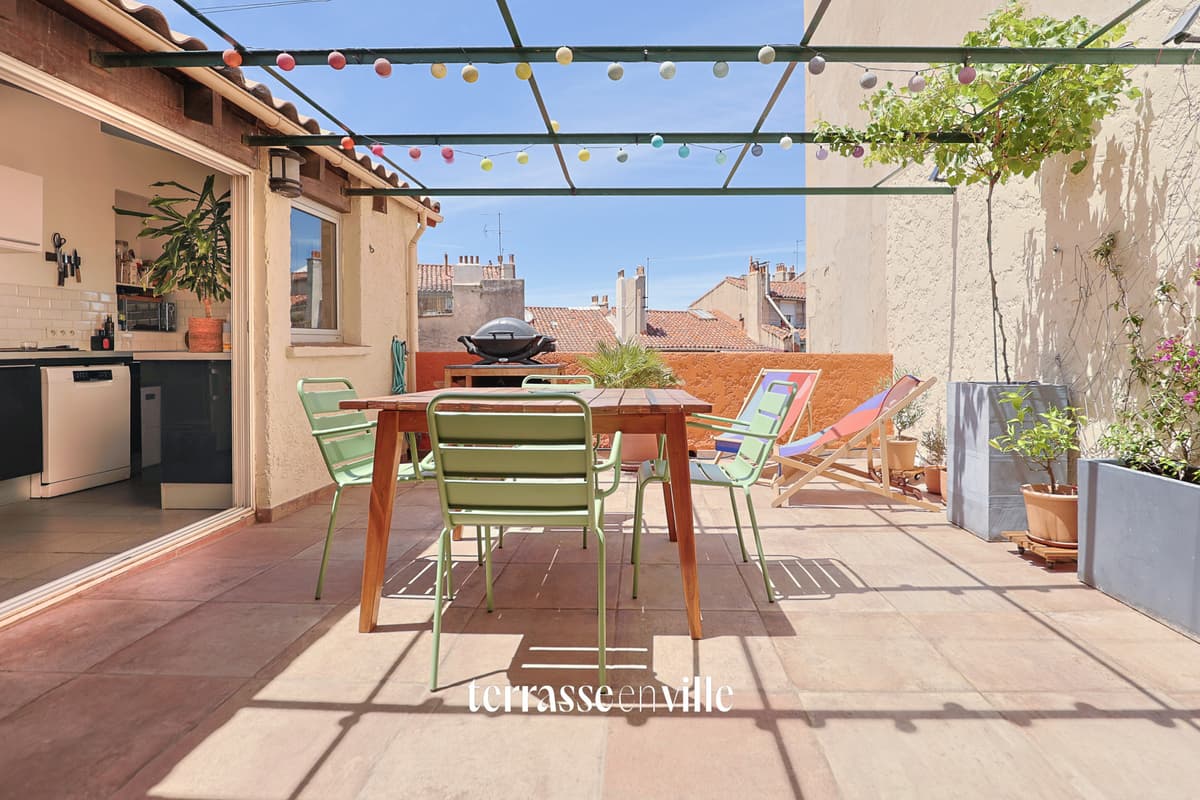 EXCLUSIVITÉ LE CAMAS - LA PLAINE -T5 - 113 M2 - TERRASSE - 20M2 - DERNIER ETAGE - DUPLEX- 550 000 €