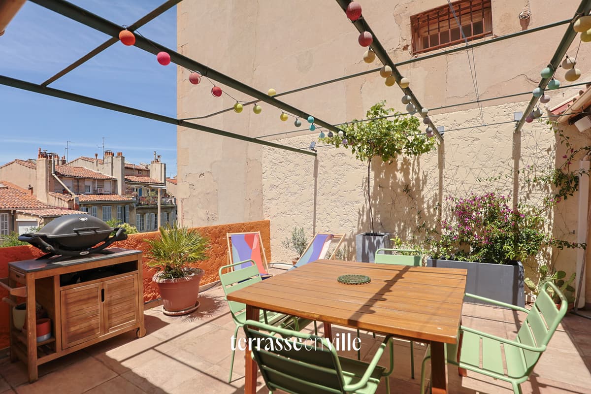 EXCLUSIVITÉ LE CAMAS - LA PLAINE -T5 - 113 M2 - TERRASSE - 20M2 - DERNIER ETAGE - DUPLEX- 550 000 € - 1