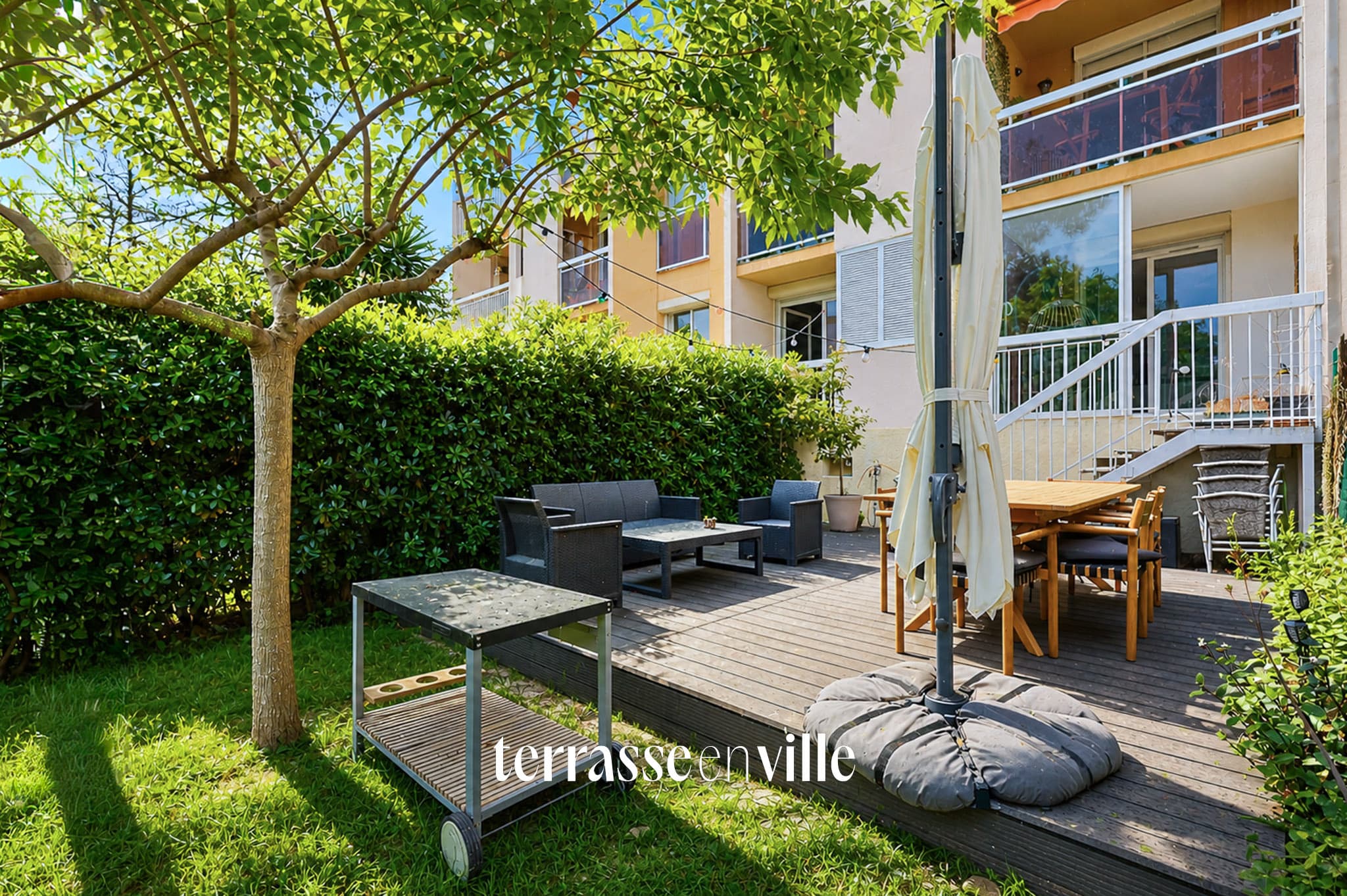 FOURRAGERE - APPARTEMENT T2 - 52m2 - JARDIN - TERRASSE - CAVE - 240 000€ - 2