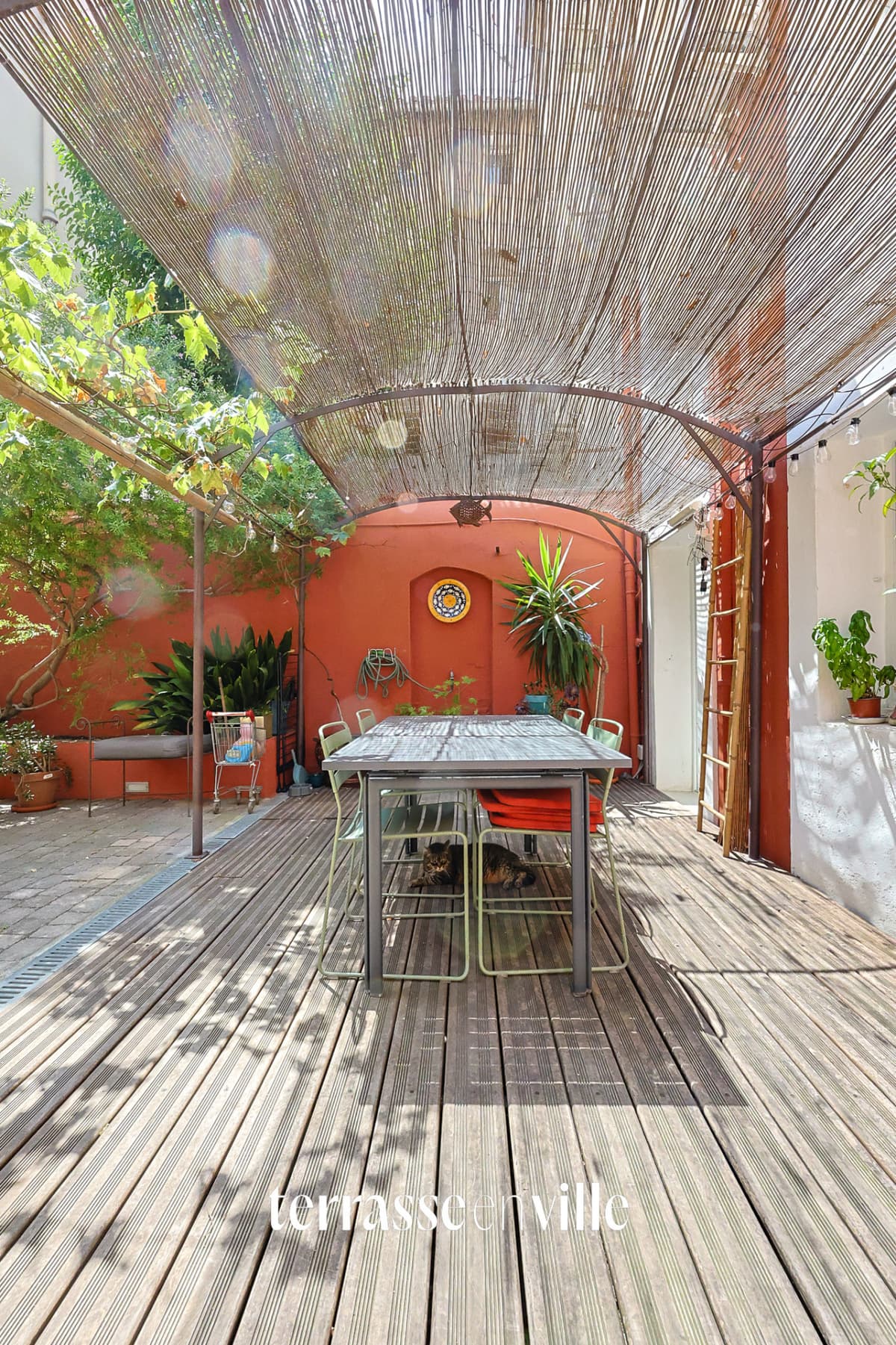 PARADIS - VAUBAN - T4 - TERRASSE - MAISON DE FOND - 530 000€ - 3