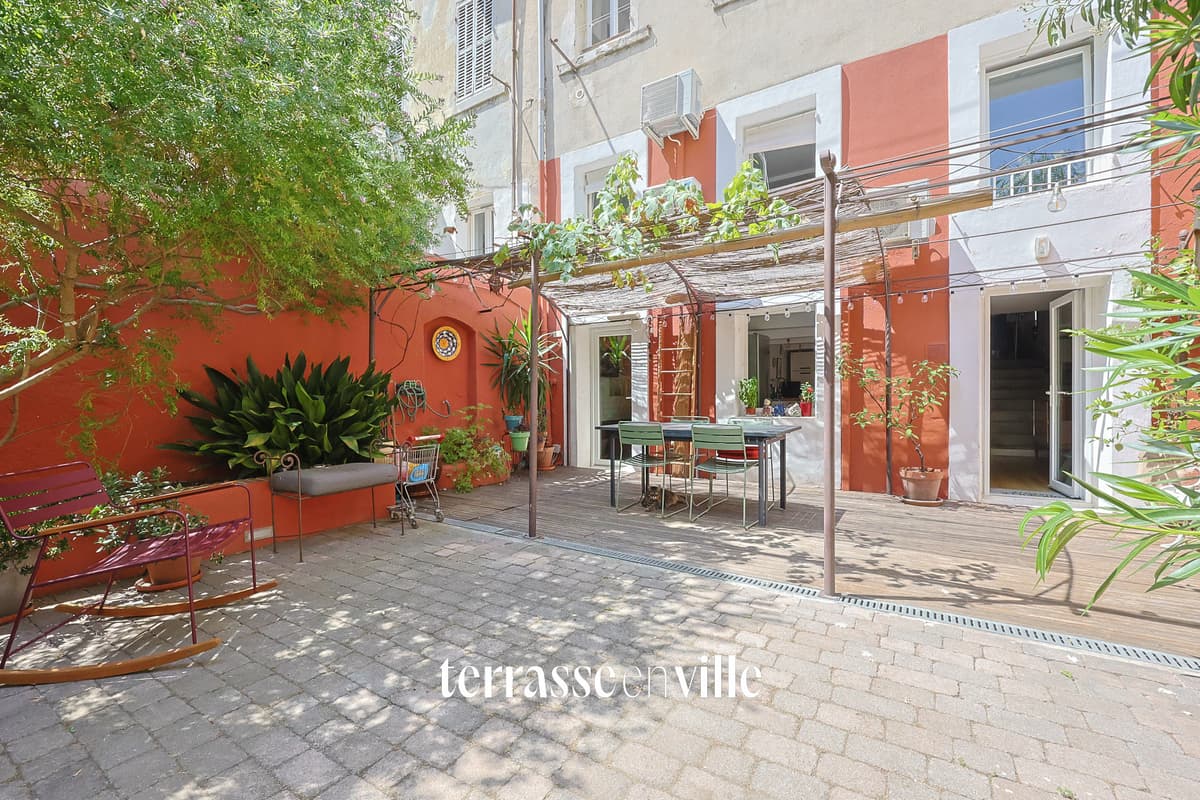 PARADIS - VAUBAN - T4 - TERRASSE - MAISON DE FOND - 530 000€ - 4