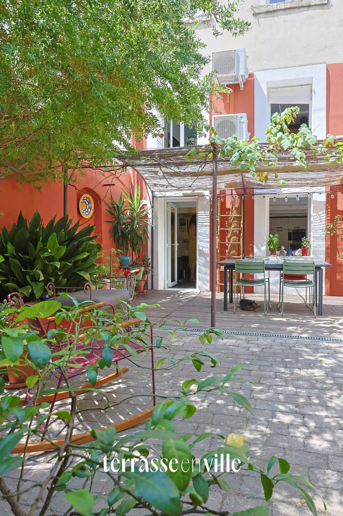 PARADIS - VAUBAN - T4 - TERRASSE - MAISON DE FOND - 530 000€ - 2