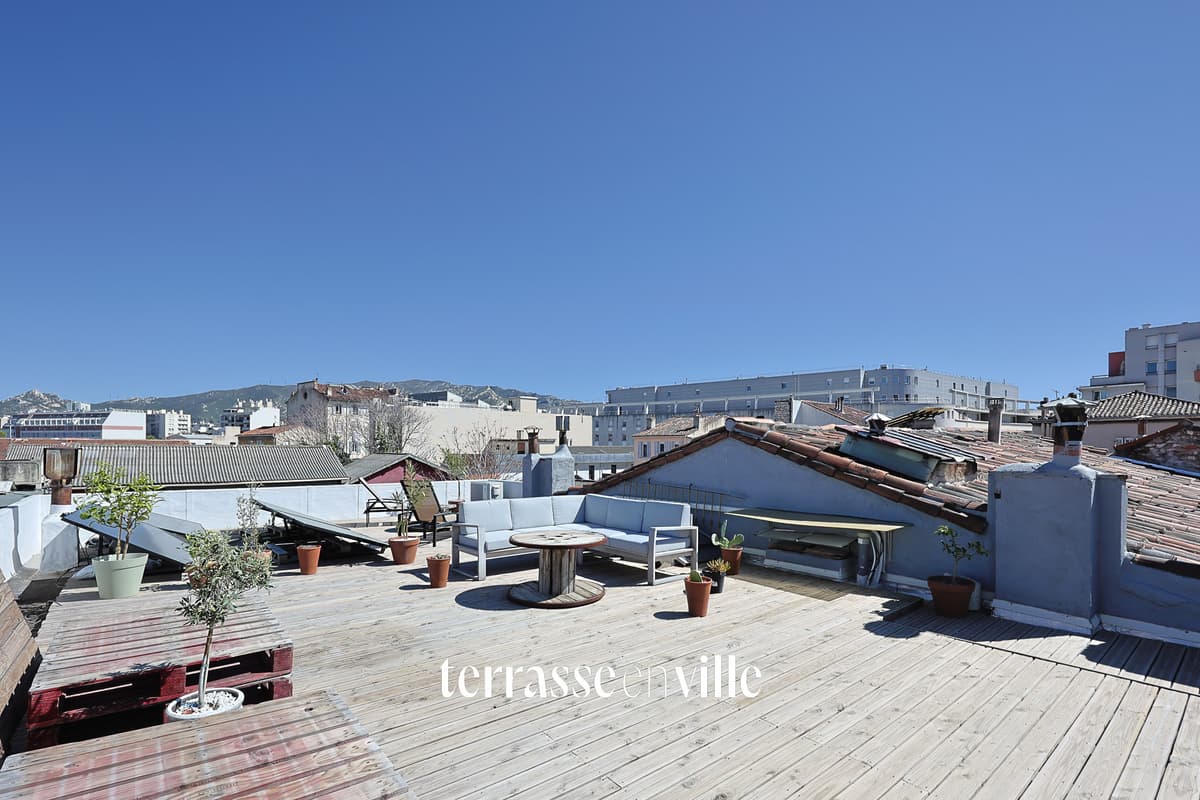 EXCLUSIVITE - CAPELETTE - T3 - DERNIER ETAGE - TERRASSE - ROOFTOP - 385 000€ - 2