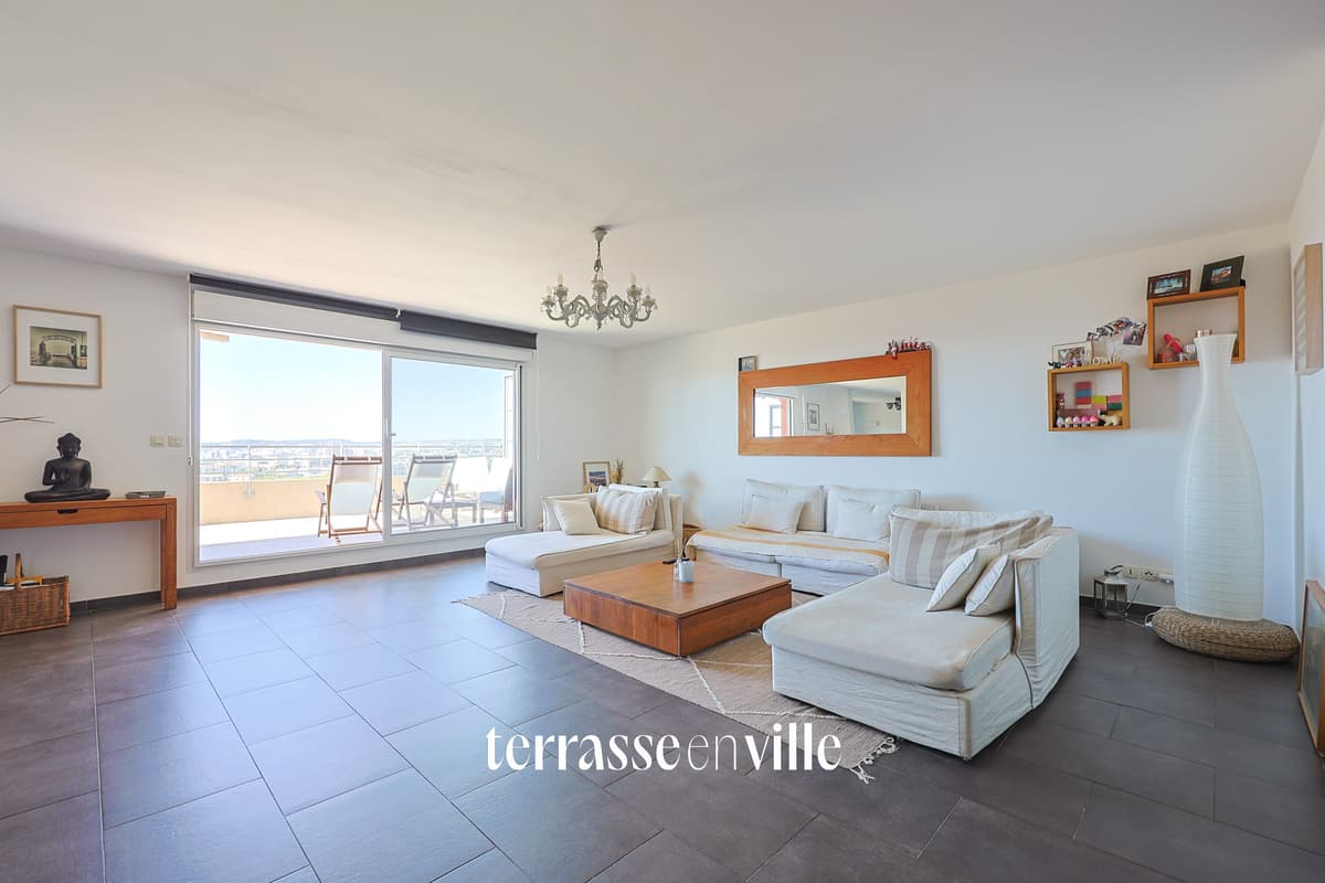 EXCLUSIVITÉ - SAINT-BARTHELEMY - T4 - DERNIER ÉTAGE - TERRASSES - VUE MER - PISCINE - 2 PARKINGS - 400 000 € - 6
