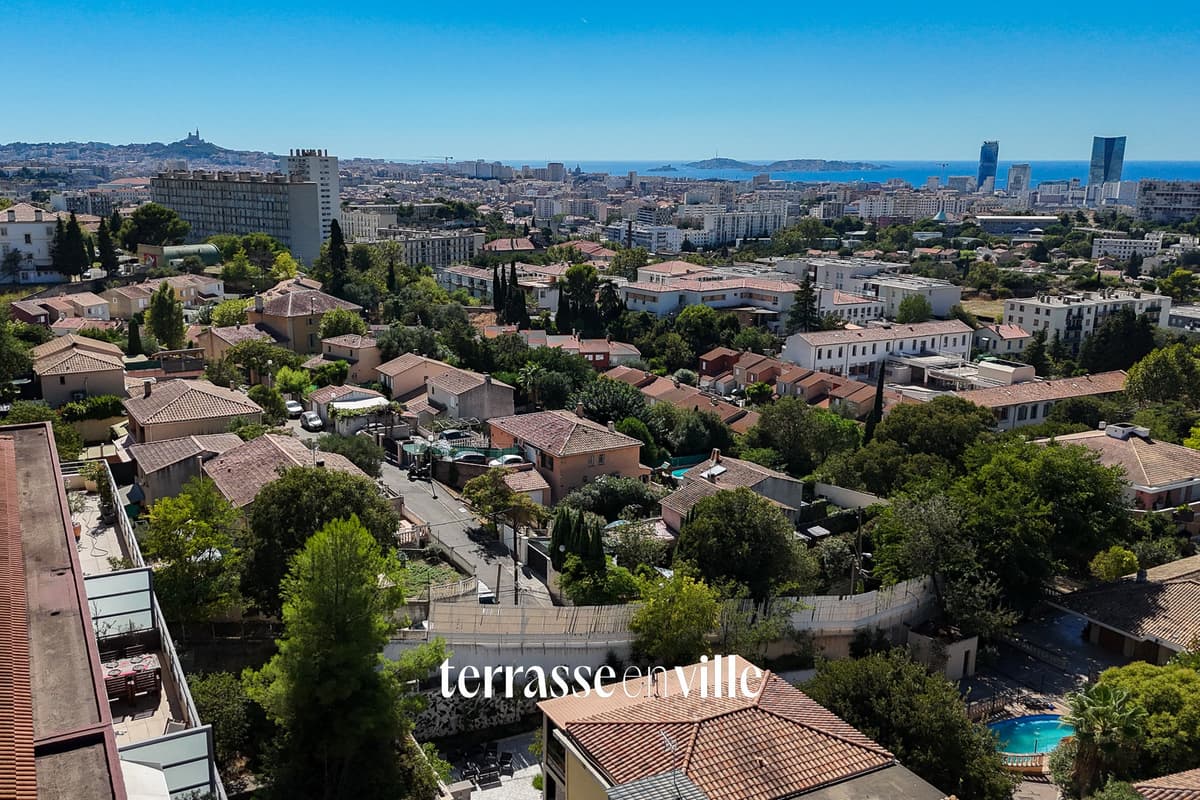 EXCLUSIVITÉ - SAINT-BARTHELEMY - T4 - DERNIER ÉTAGE - TERRASSES - VUE MER - PISCINE - 2 PARKINGS - 400 000 € - 2