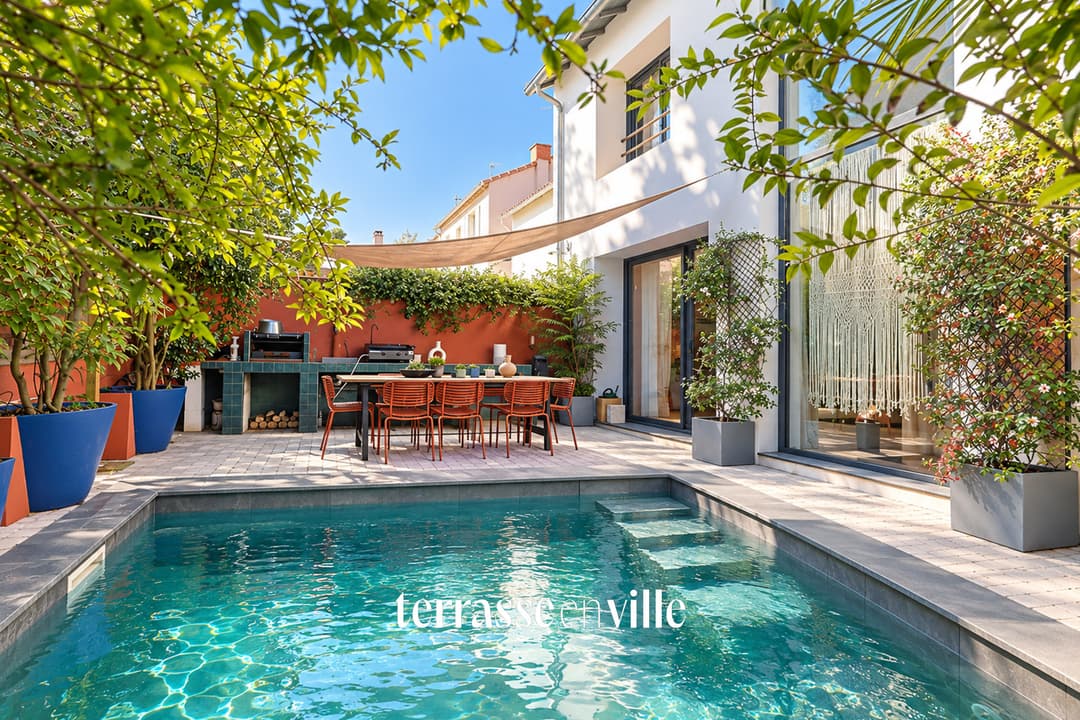 MAZARGUES - MICHELET - MAISON T4 120m2 - JARDIN - PISCINE