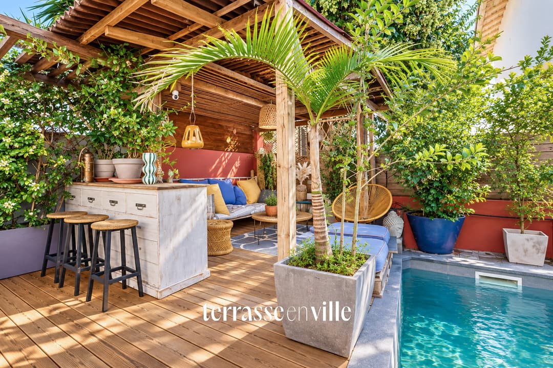 MAZARGUES - MICHELET - MAISON T4 120m2 - JARDIN - PISCINE