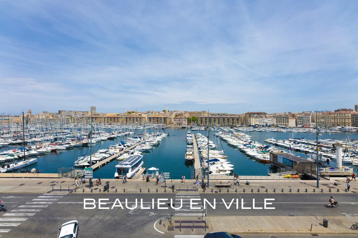 BAIL MOBILITÉ - VIEUX PORT - T3 - BALCON - VUE MER - 2500€