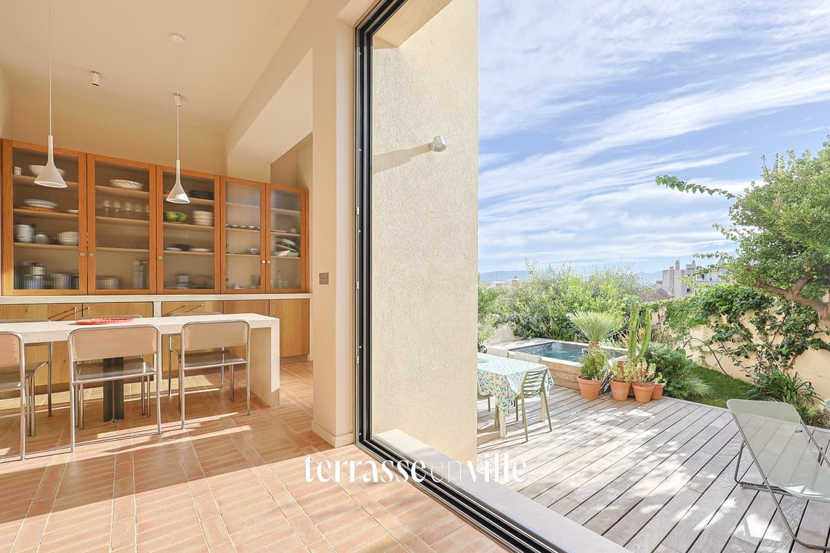 VAUBAN - MAISON INDIVIDUELLE - VUE - PISCINE - 1 450 000 EUROS - 7