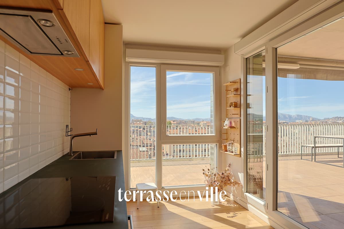 SOUS-OFFRE - EXCLUSIVITE - LONGCHAMP - T5 - ROOFTOP 104M2 - VUE - GARAGE - 550 000€ - 6