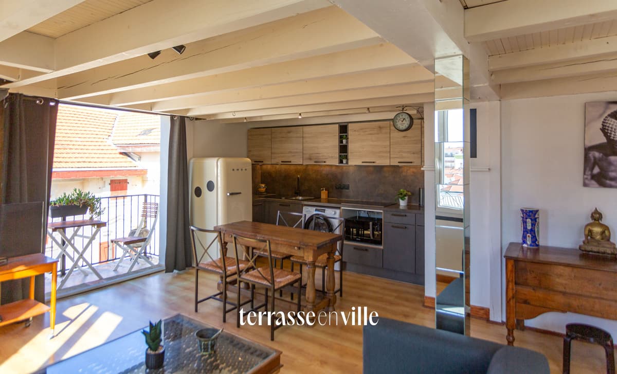 BIARRITZ CENTRE VILLE - DERNIER ETAGE - T3 - 67M2 - BALCON - 422 000 € - 3
