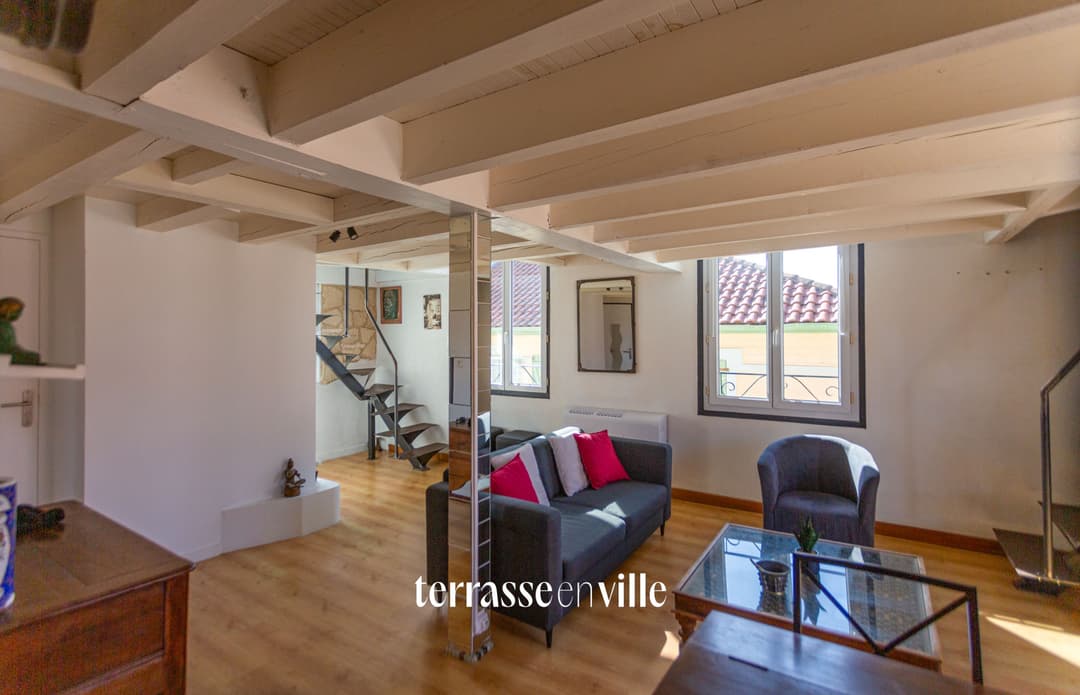BIARRITZ CENTRE VILLE - DERNIER ETAGE - T3 - 67M2 - BALCON - 422 000 €