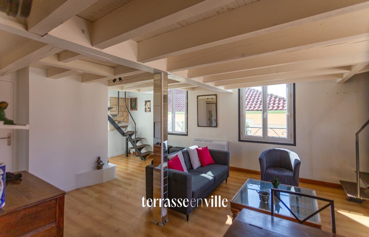 BIARRITZ CENTRE VILLE - DERNIER ETAGE - T3 - 67M2 - BALCON - 422 000 € - 4