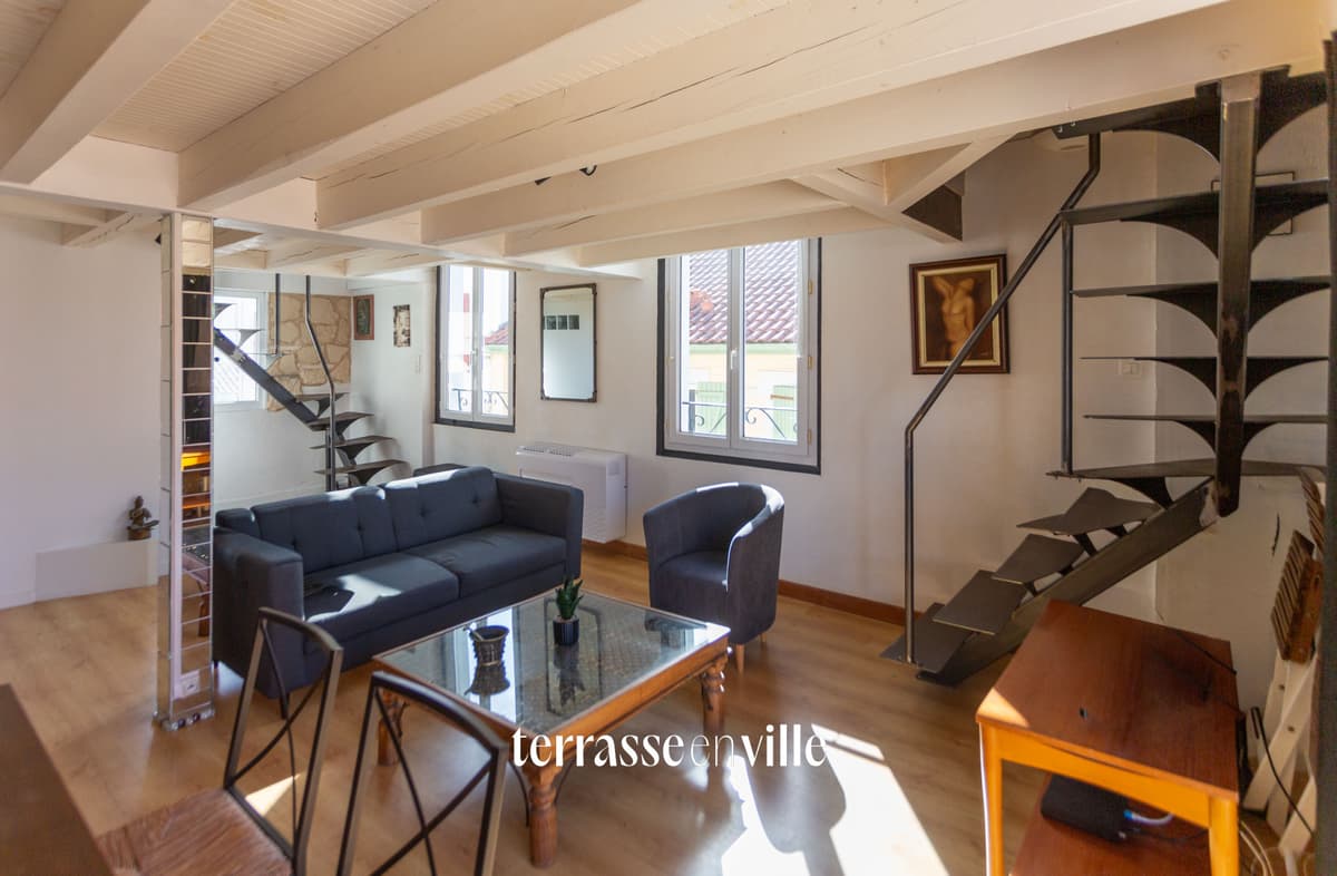 BIARRITZ CENTRE VILLE - DERNIER ETAGE - T3 - 67M2 - BALCON - 422 000 € - 7