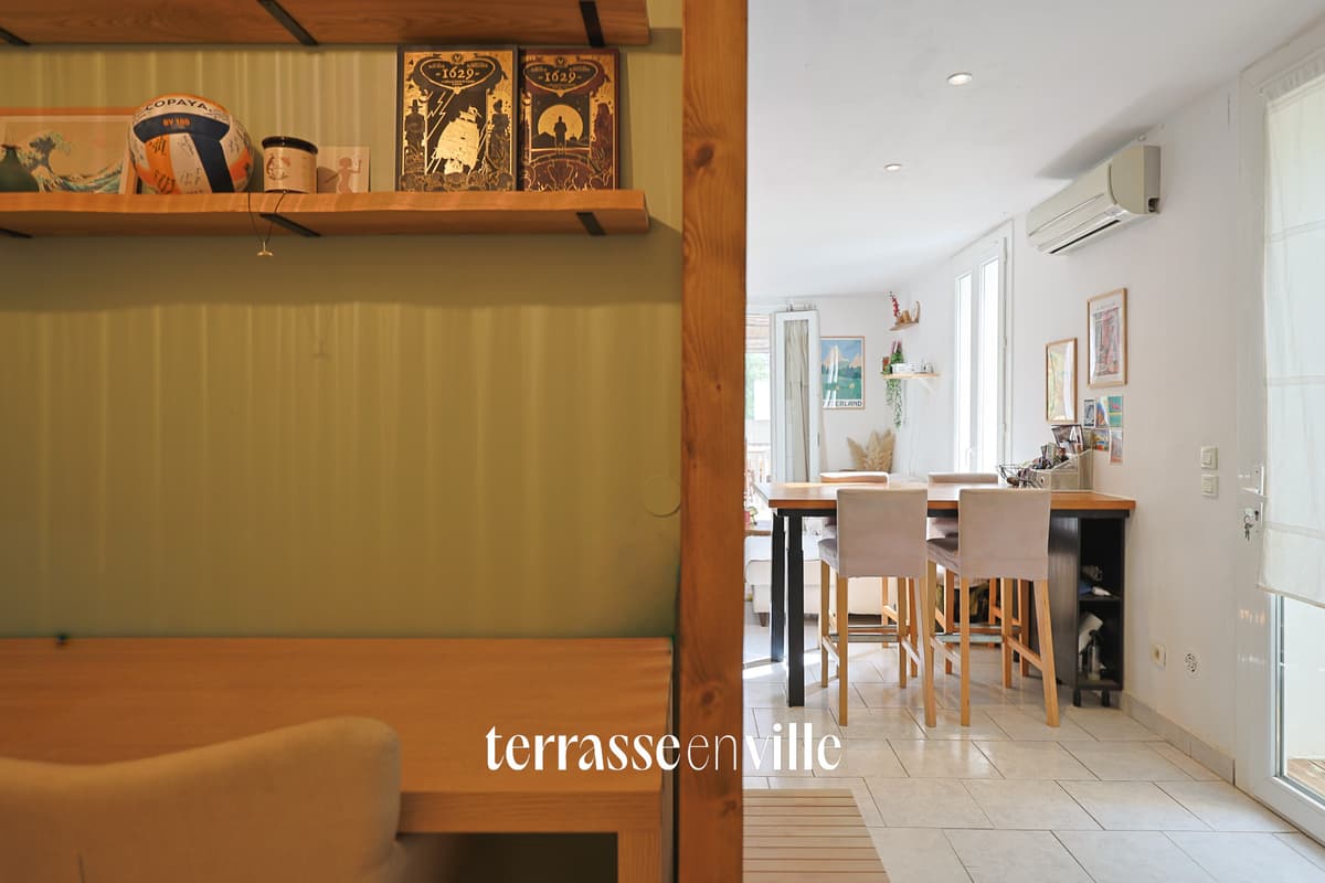 T2 - 53M2 - TERRASSE - JARDIN - PARKING - CAVE - 5