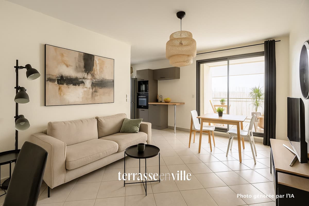 LA CIOTAT - BORD DE MER - APPARTEMENT T2 - 45 m2 - TERRASSE - 325 000 € - 5