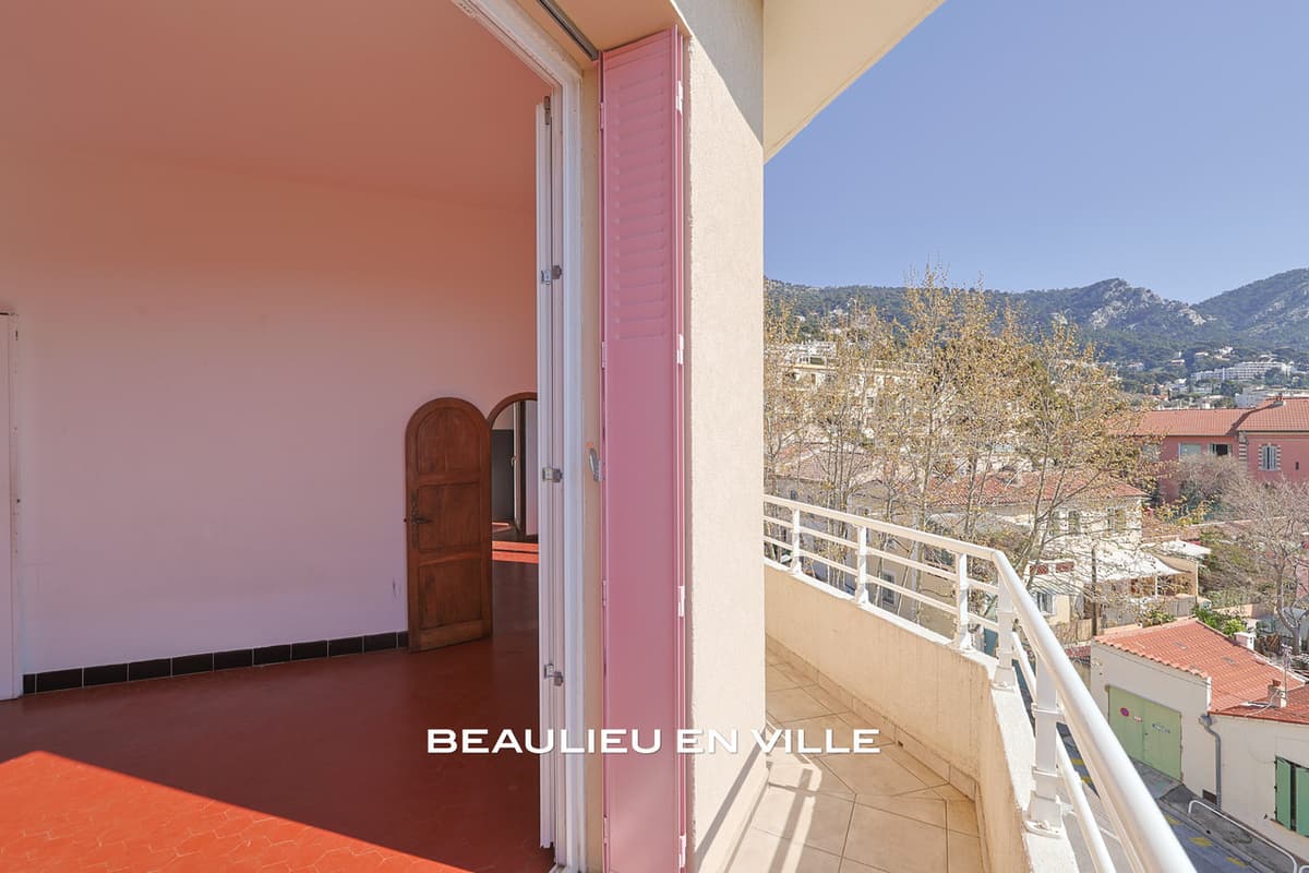 EXCLUSIVITE - TOULON - CLARET - DERNIER ETAGE - T2/3 64M2 - VUE MER - 172 000€ - 1