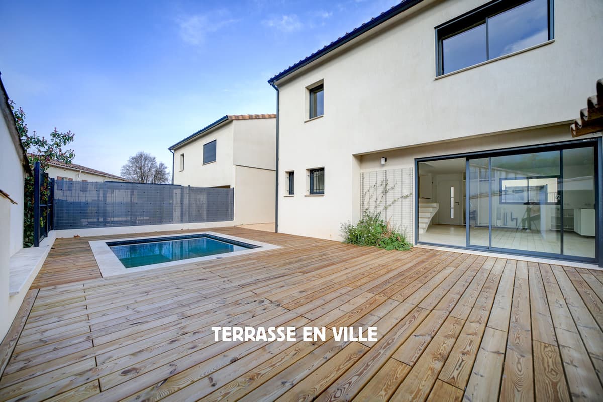 SAINT ZACHARIE - MAISON NEUVE T4 - 122 M2 - PISCINE - 525 000 € - 1