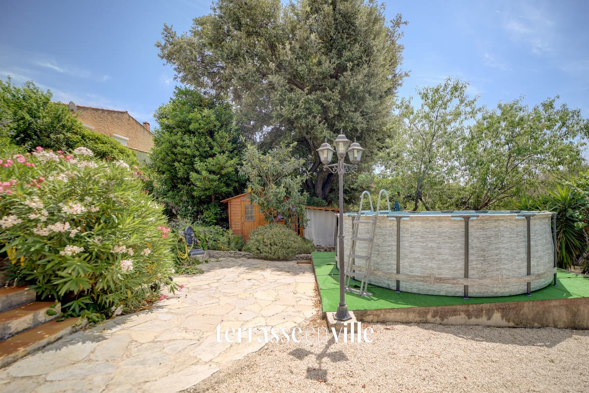 CEYRESTE - REZ-DE-JARDIN - T3 - 76 M2 - JARDIN 540 M2 - VUE DEGAGEE SUR LE VALLON - 399 000 € - 7