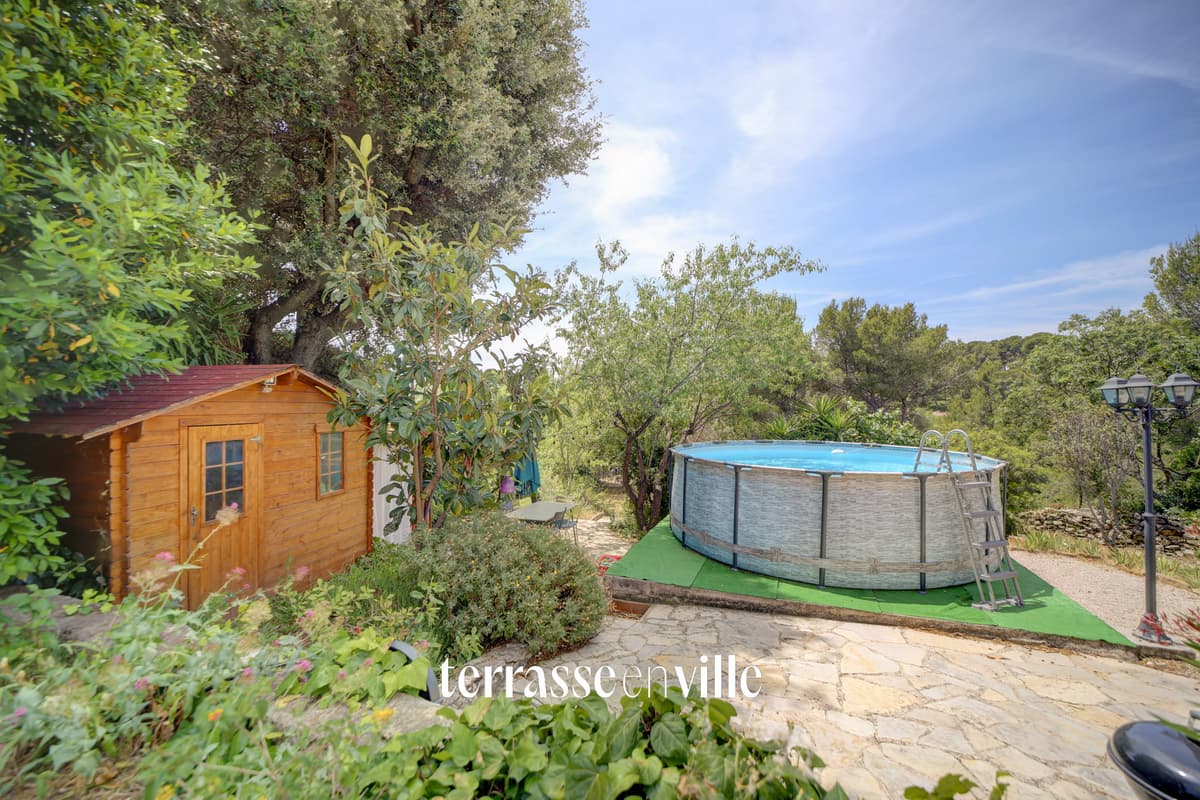 CEYRESTE - REZ-DE-JARDIN - T3 - 76 M2 - JARDIN 540 M2 - VUE DEGAGEE SUR LE VALLON - 399 000 € - 4
