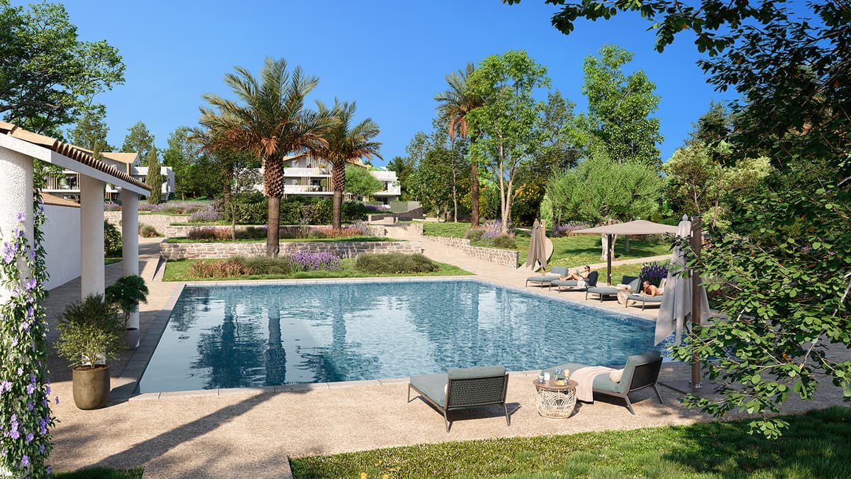 T4 - 163M2 - DERNIER ÉTAGE - VUE MER PANORAMIQUE - 3 TERRASSES - PARC PRIVE - PISCINE - 1 450 000€ - 2