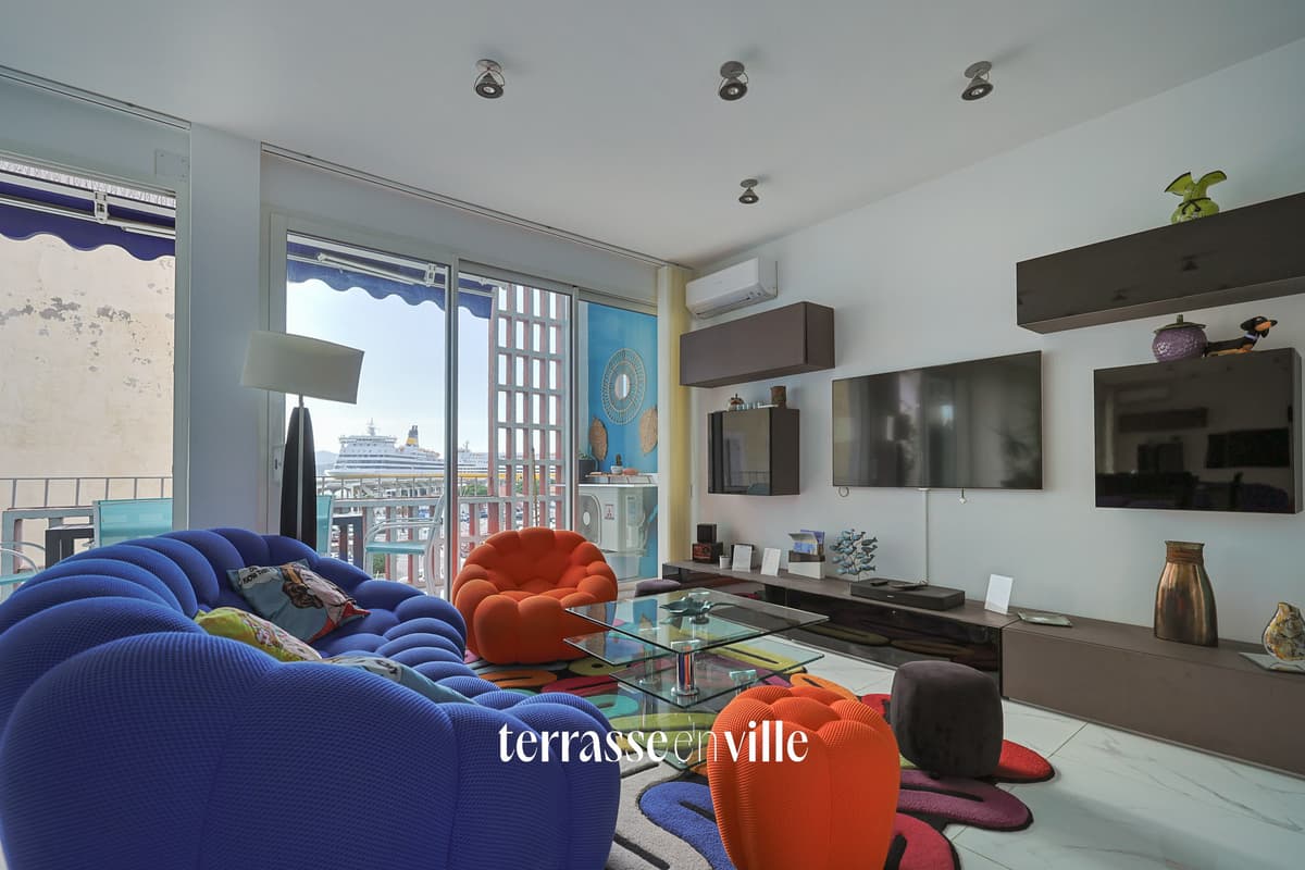 PORT DE TOULON - T3 VUE MER - 86 M2- TERRASSE - 425 000€ - 5
