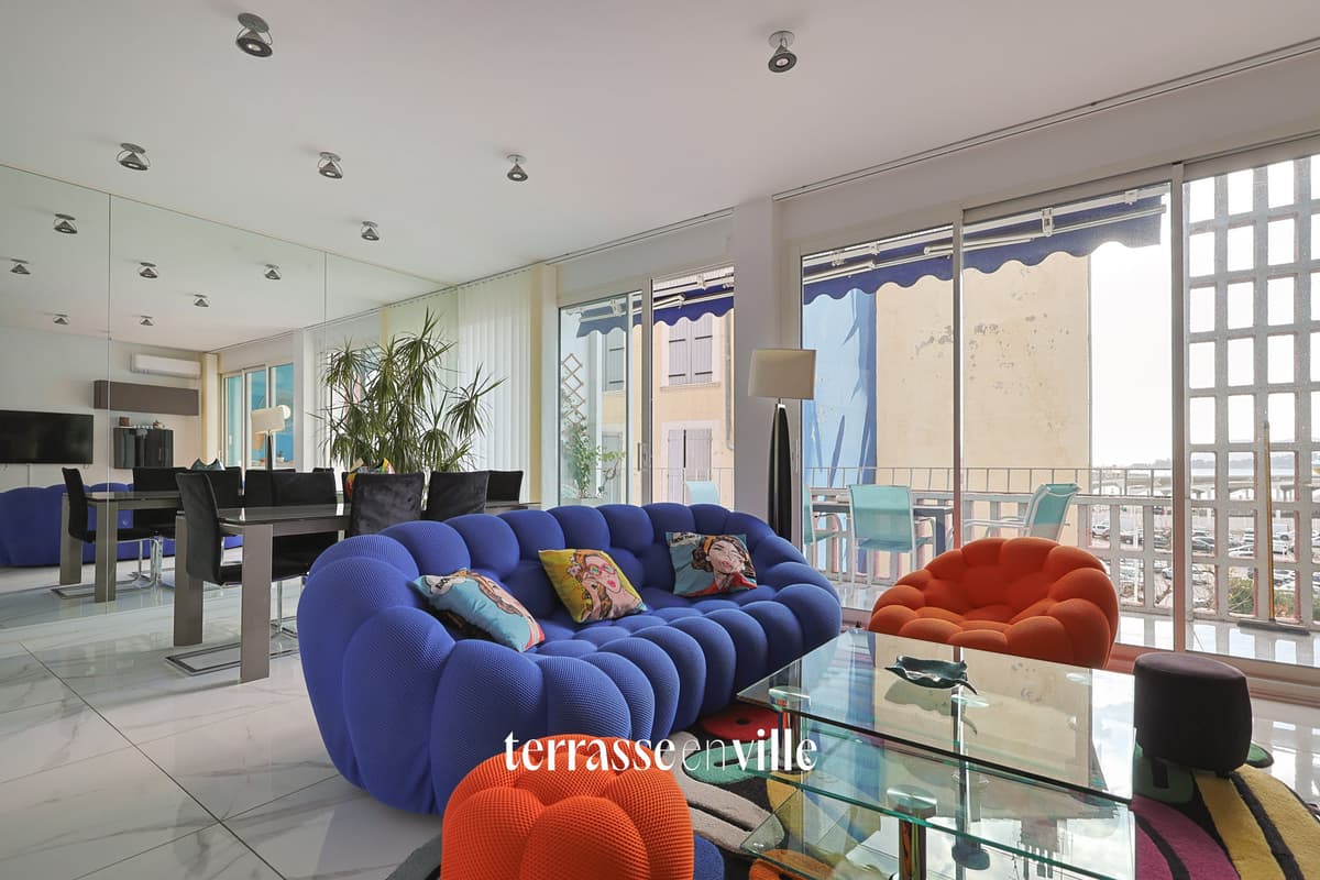 PORT DE TOULON - T3 VUE MER - 86 M2- TERRASSE - 425 000€ - 7