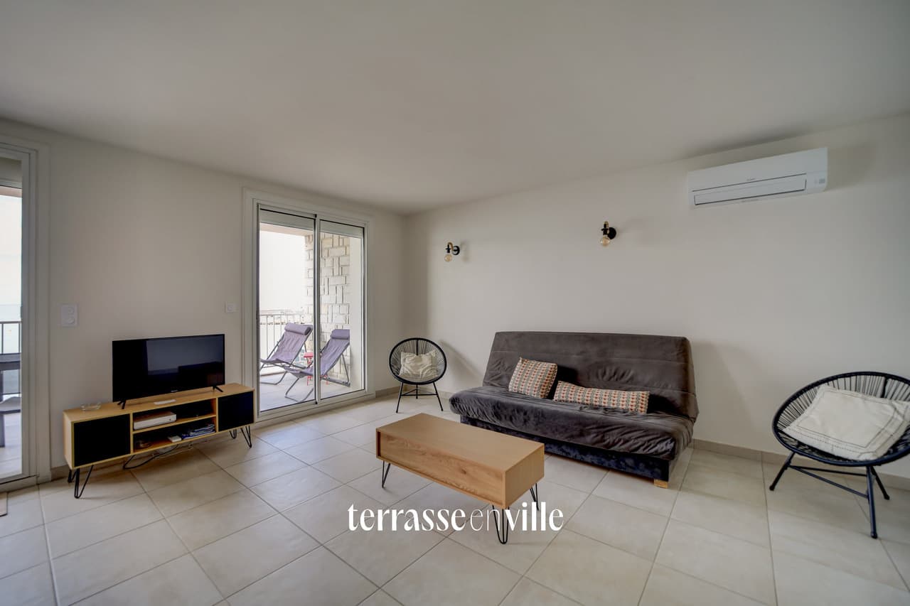 ST CYR-SUR-MER - PROMENADE ROSE - APPARTEMENT 80M2 VUE MER PANORAMIQUE - TERRASSE - GARAGE - 6