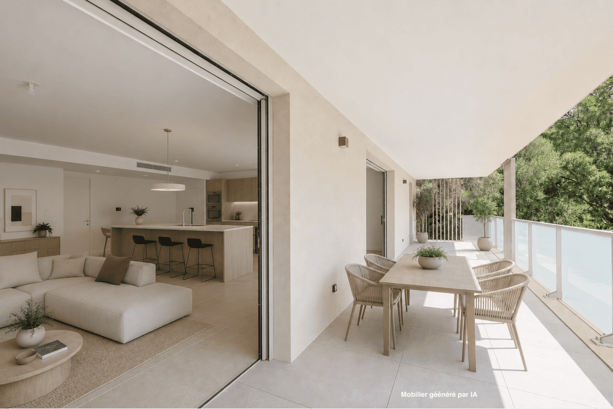 PETIT BOIS - 3 MNS DE LA MER A PIEDS - APPARTEMENT NEUF T4 - GARAGE + 2 STATIONNEMENTS EXTERIEUR