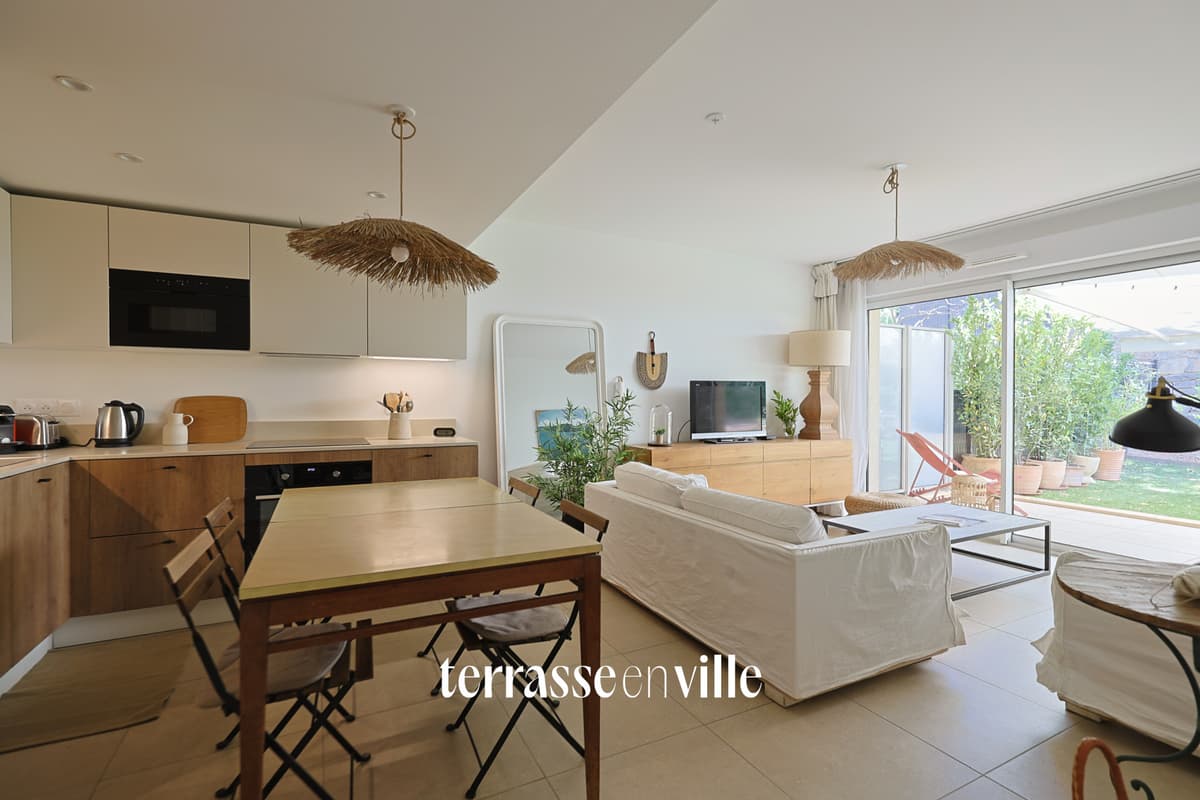 EXCLUSIVITE - Cap Brun, TOULON - APPARTEMENT T3 avec 145 m2 de jardin - Résidence sécurisée, calme - 5
