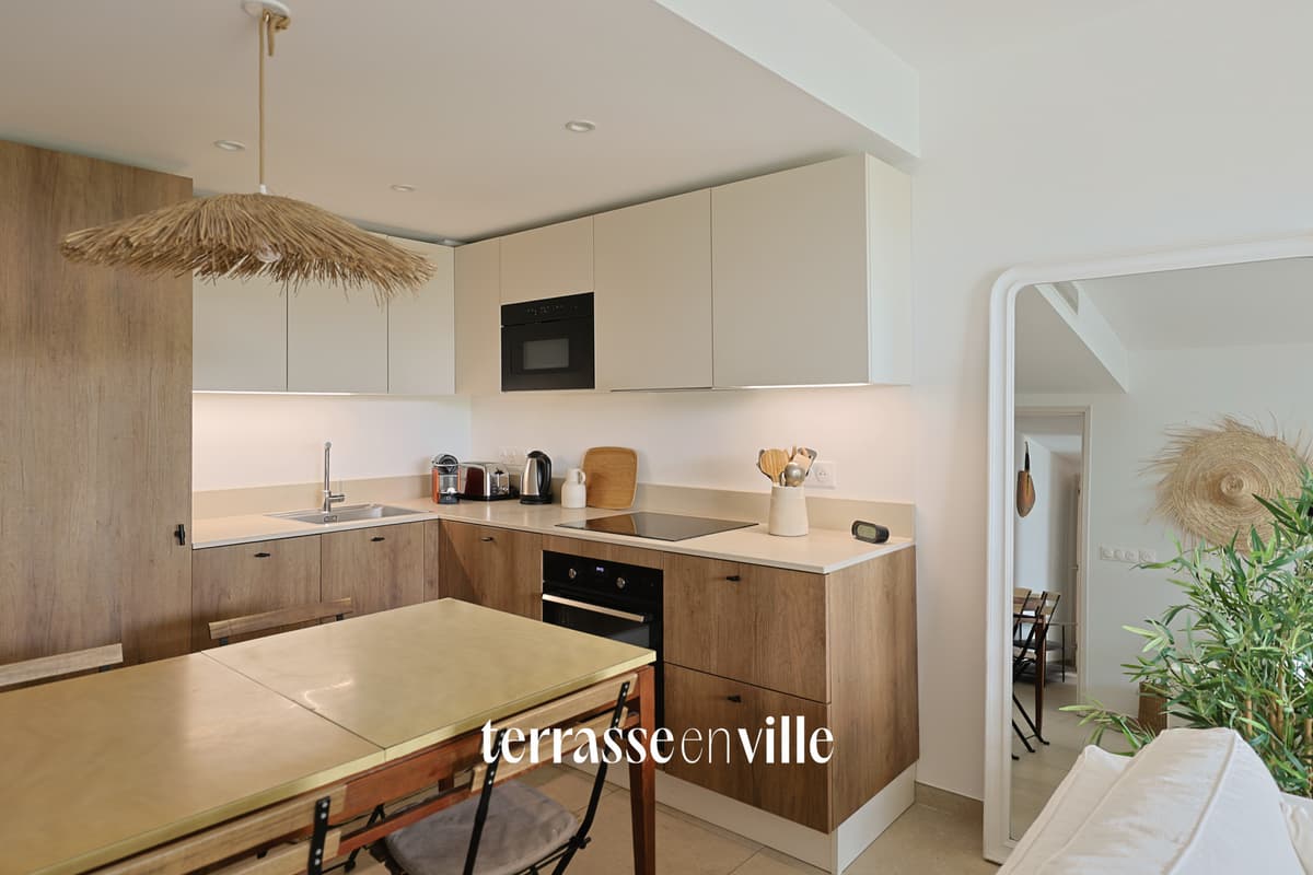 EXCLUSIVITE - Cap Brun, TOULON - APPARTEMENT T3 avec 145 m2 de jardin - Résidence sécurisée, calme - 4