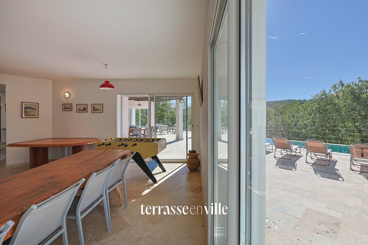 CABASSE - PROPRIÉTÉ 322M2 - T8/9 - TERRASSES - PISCINES - GARAGE - DÉPENDANCES - 3