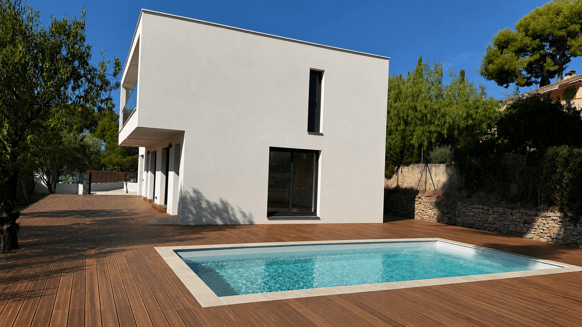VILLA NEUVE T4/5 - 150M2 - PETITE VUE MER - TERRAIN 830M2 - PISCINE - 996 000€ - 3
