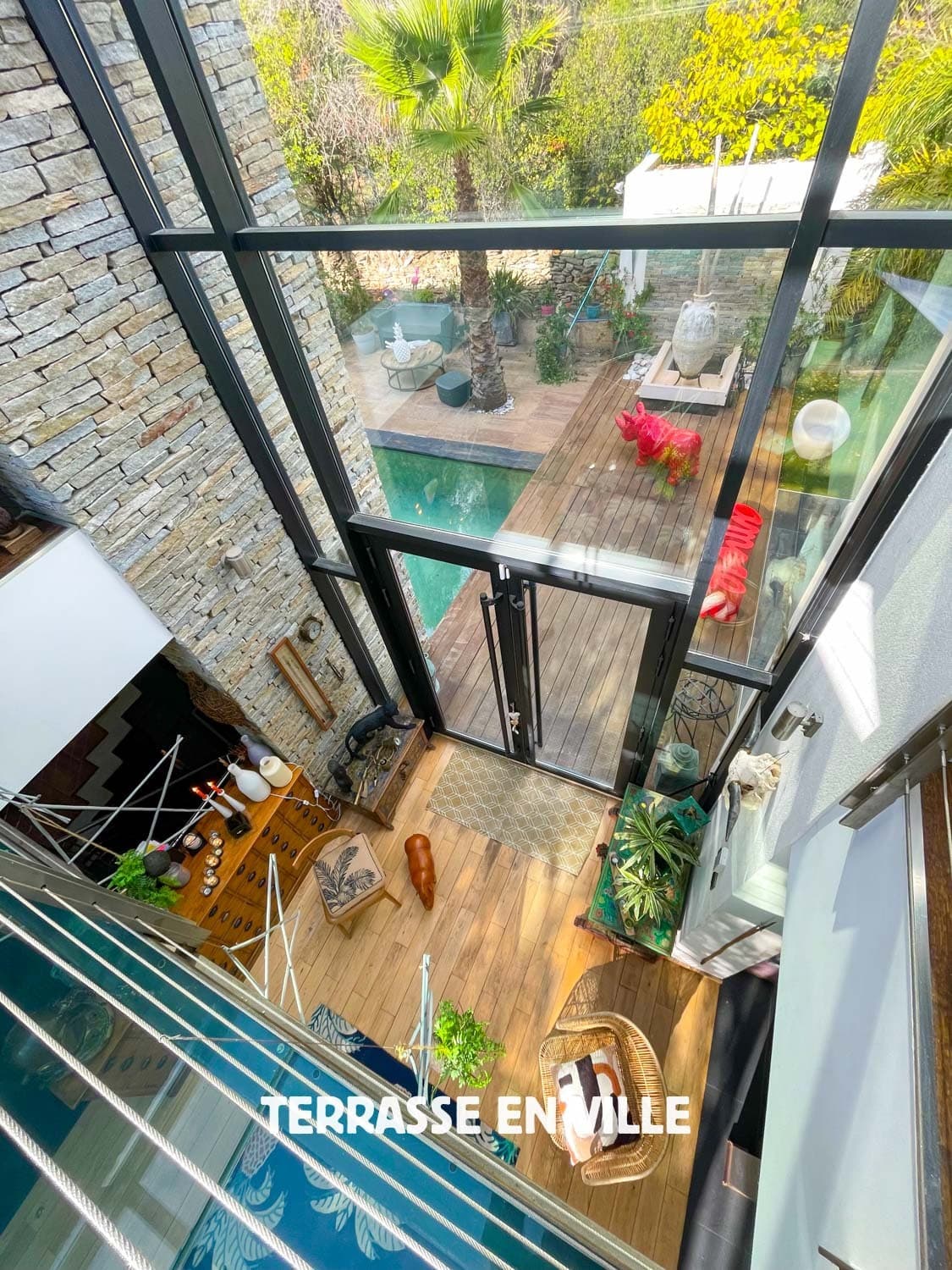 LA CIOTAT - VILLA D'ARCHITECTE 290 M2 - T2 INDEPENDANT 37M2 - PARC - PISCINE - 7