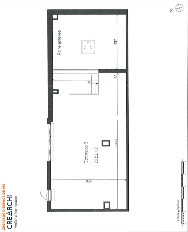 LOCAL COMMERCIAL - 92,50 M2 - SAINT-JEAN - MER A PIED - 430 000€ - 3