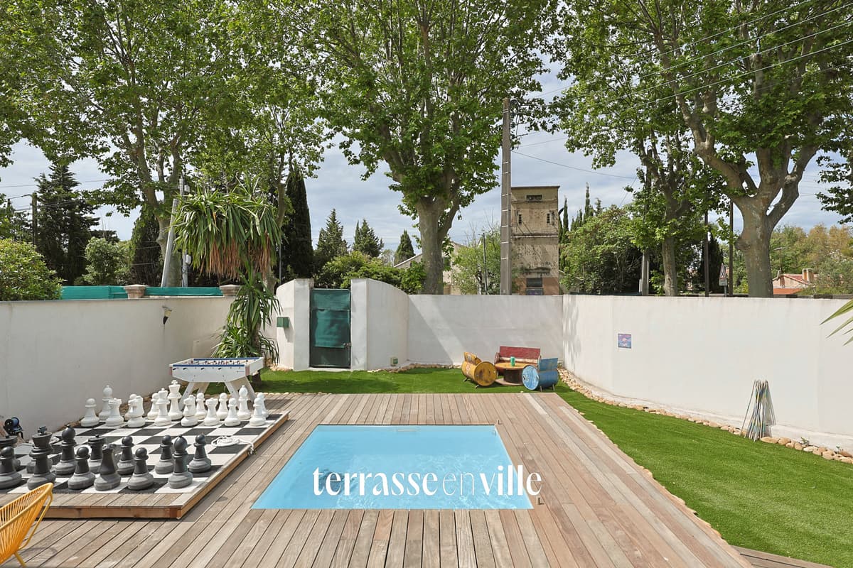 MAISON - TOULON EST - 125 M2 - 3 CHAMBRES - DEPENDANCE - PISCINE - PARKING - COMMERCE - JARDIN - 2