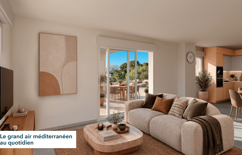 Spacieux T4 - 93m2 - Terrasse Sud/Ouest 69m2 - 3 parkings - 682 000€ - 3