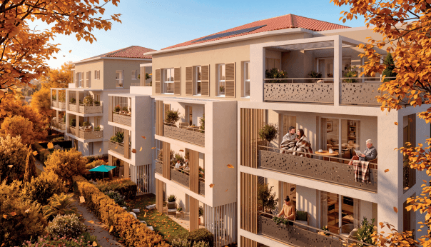 Spacieux T4 - 93m2 - Terrasse Sud/Ouest 69m2 - 3 parkings - 682 000€ - 2